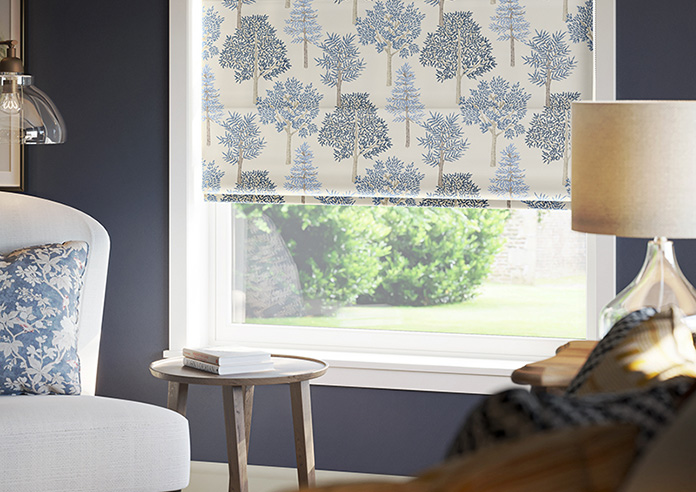 Coppice Faux Silk, Jean - Roman Blind - Image 5